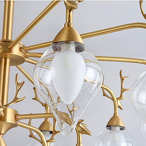Plafonnier design industriel LiChA avec 6 spots de lumière pour séjour et table - 2