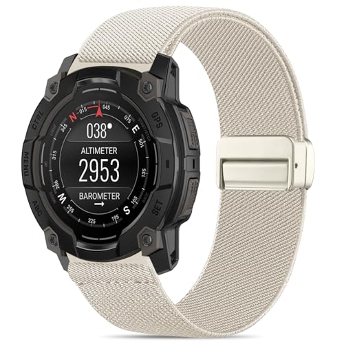 Bolesi (�{���V) �L�k���i�C�����r���v�o���h Garmin Instinct 2/3 45mm/1 Solar�ɑΉ� 22mm �\�t�g �ʋC�� ���߉\ ���C�N���X�v�t�� �X�|�[�c�X�g���b�v Instinct 2 Surf/Tactical/Esp