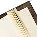 Libro de firmas para boda, diseño de madera con anillas (200 páginas)