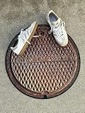 Los Angeles Manhole Cover Doormat Softtop