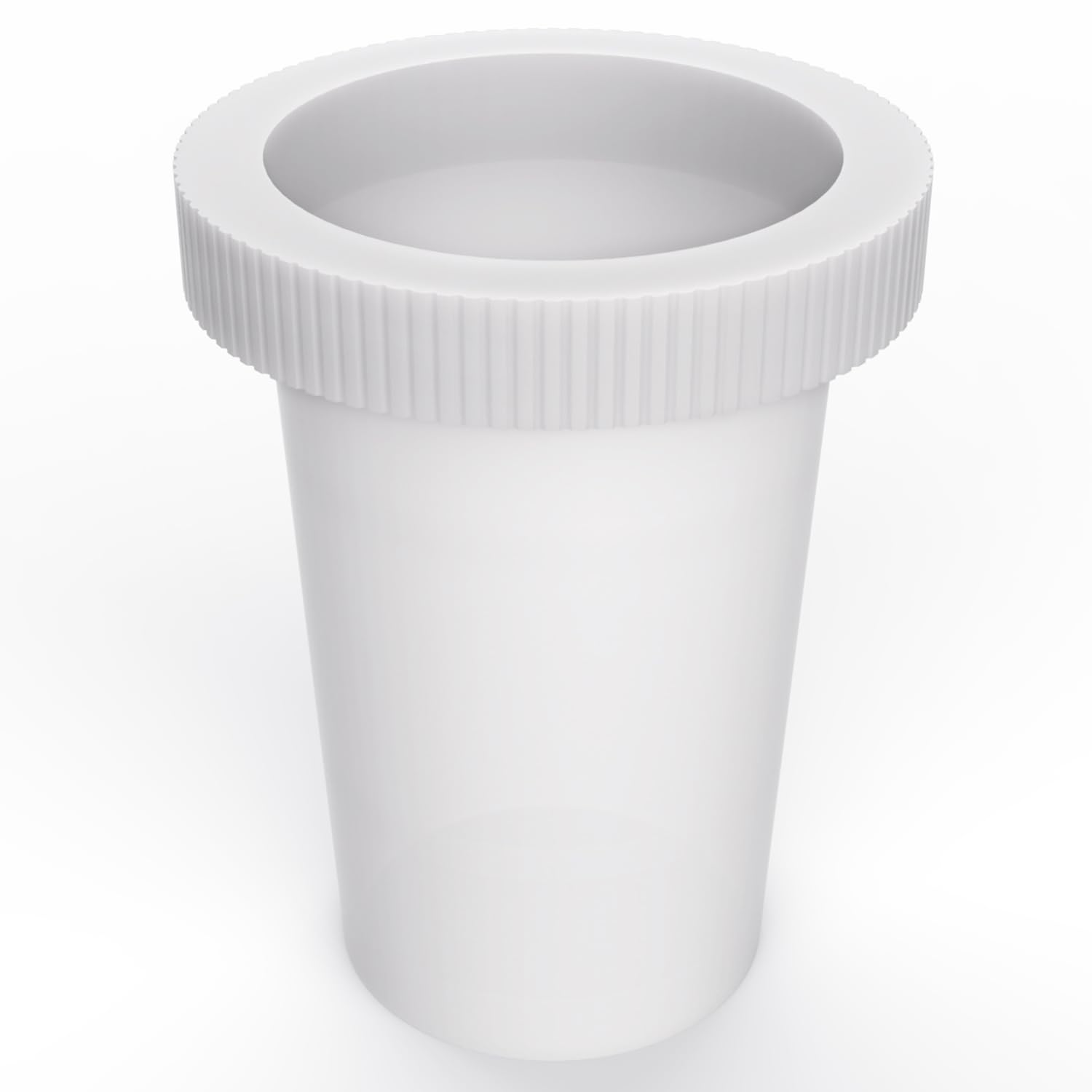 stonylab PTFE Sleeve, 29/42 Wiederverwendbare Gerippte PTFE-Verbindungshülse mit Verstärktem Greifring