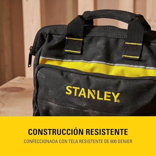 Miniatura 5 de Stanley 1-93-330 - Bolsa Para Herramientas 30 X 25 X 13 Cm, Nylon, 8 Compartimentos Interiores