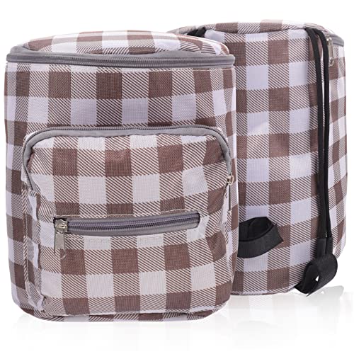 BESTonZON 5 Pçs Bolsa De Mochila Para Mãe E Bebê Bolsa De Armazenamento De Carrinho De Passeio Leve