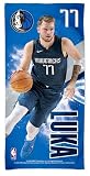 Northwest Luka Doncic Dallas Mavericks Officially Licensed Beach Towel 28' x 58', 100% Cotton