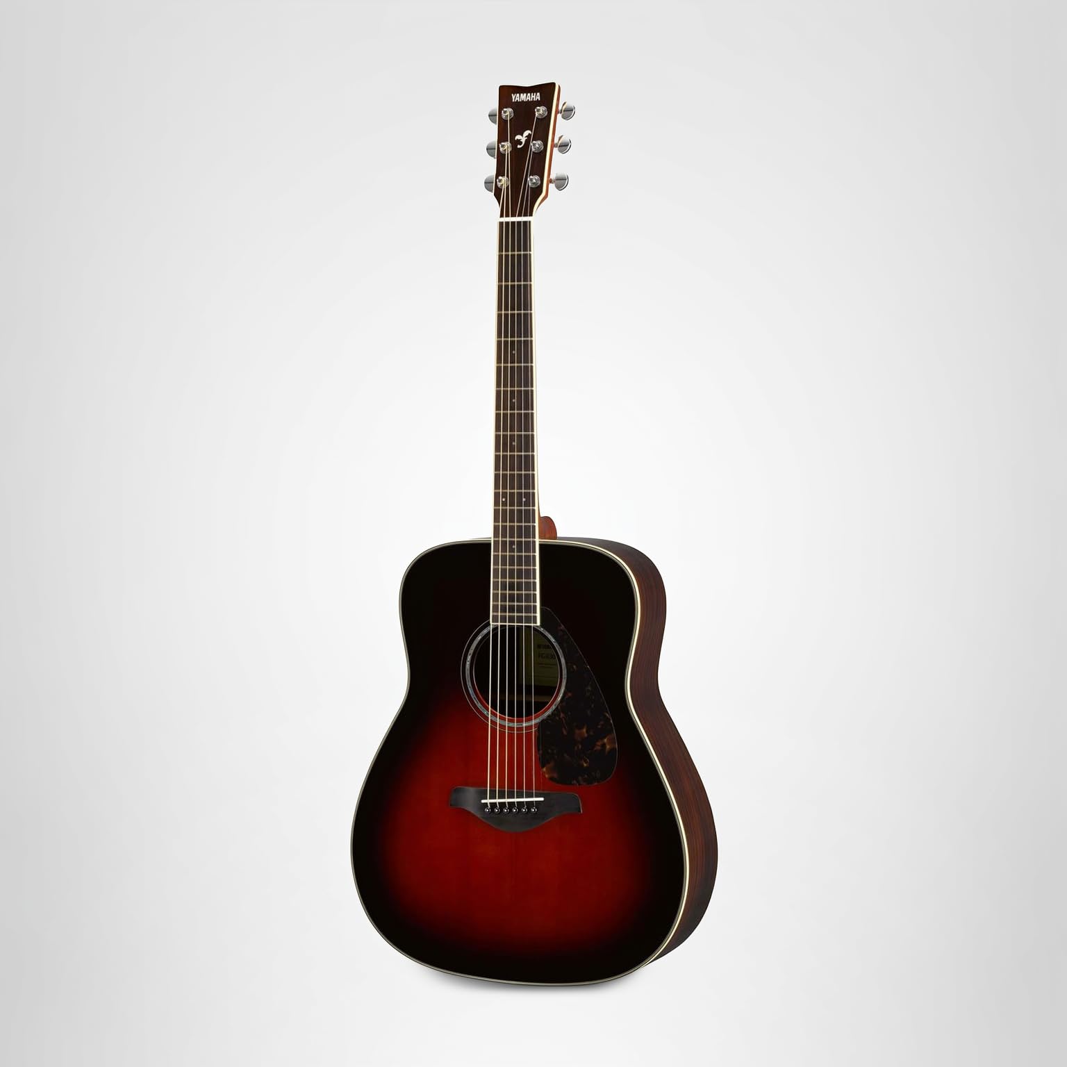 Amazon.com: Yamaha FG830 Solid Top Acoustic Guitar, Tobacco