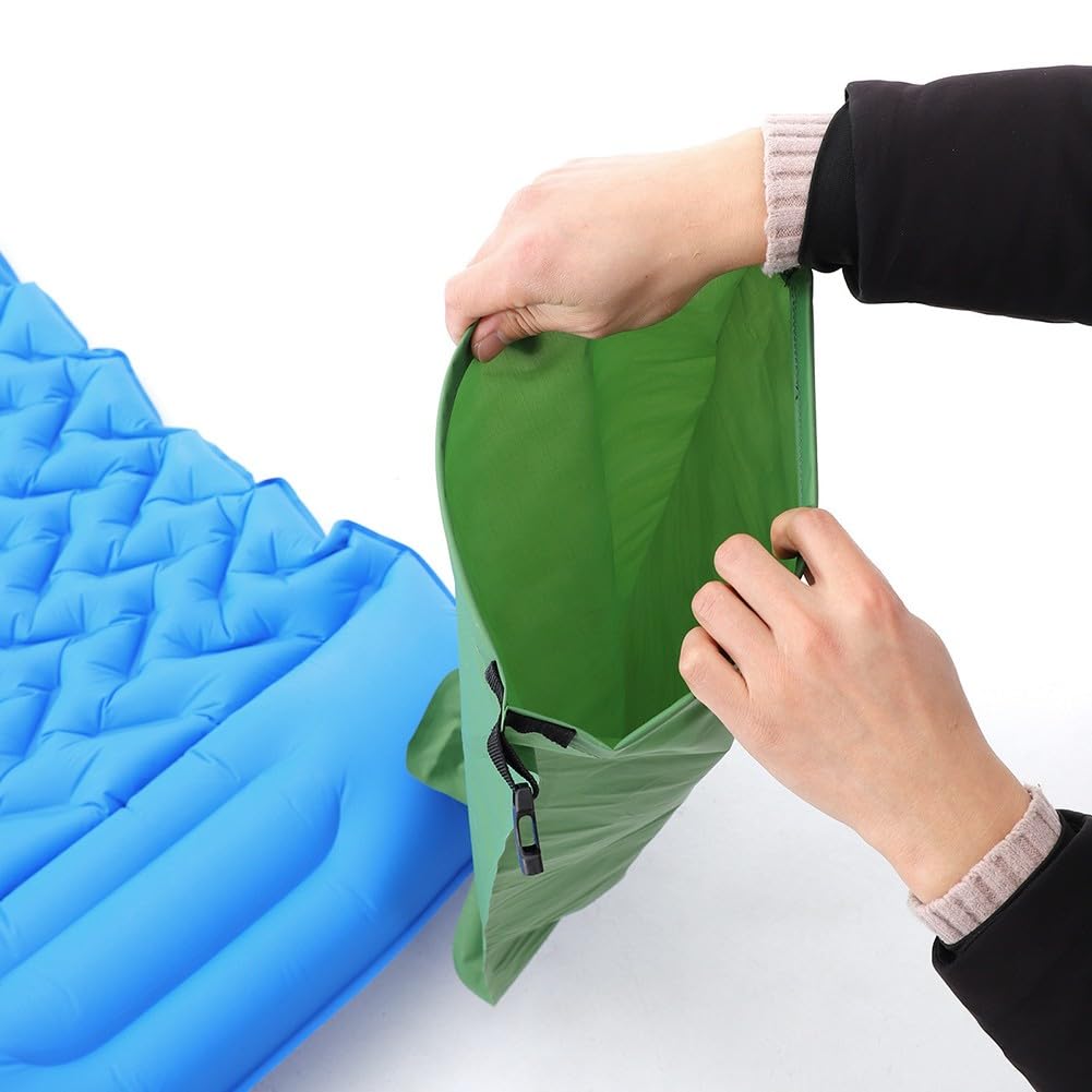 für Aufblasbarer Schlafsack für Outdoor-Camping, Faltbarer Luftsack für Isomatten und Matratzen