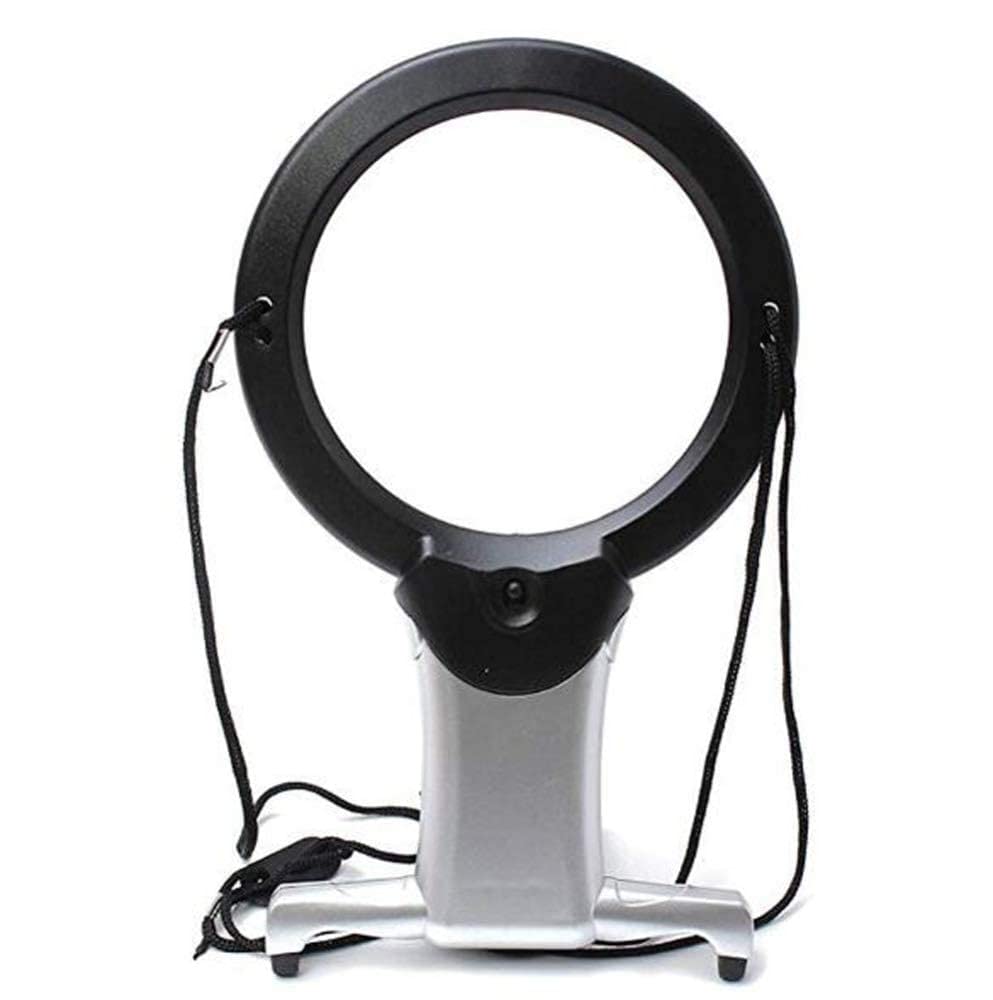Grande loupe avec LED clair grossissement double usine CRODY