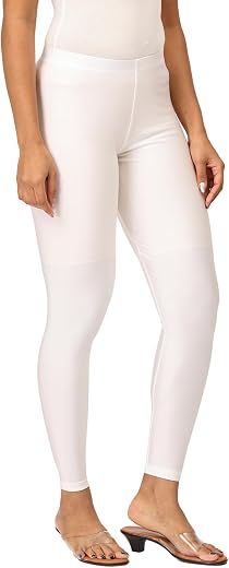 i TEX Womens Leggings | Shiny Shimmer Leggings for Women | Ankle Length Leggings | Anti Color Fade | Soft Stretchable Fabr...