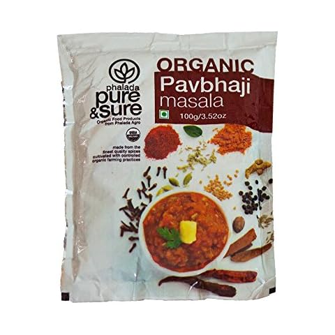 Phalada - Pure & Sure Organic Pav Bhaji Masala - 100 Gm Cover