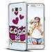 Produktbild Conie PC30940 Picture Case Kompatibel mit Samsung Galaxy J5, Rückschale mit Motiven Silikon TPU Backcover für Galaxy J5 Bumper Motiv Eule 3