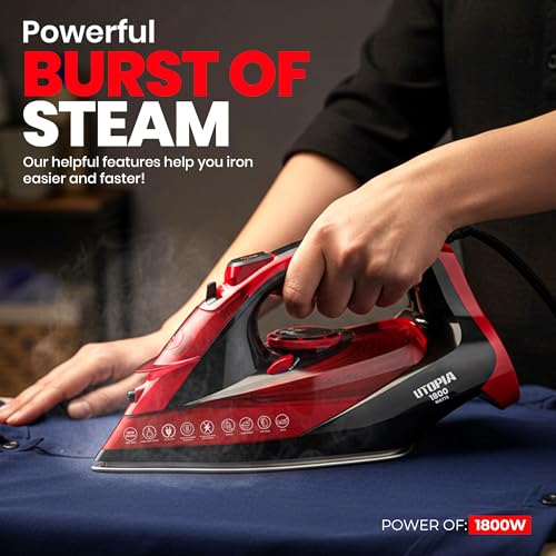 Utopia Home Steam Iron thumbnail 7
