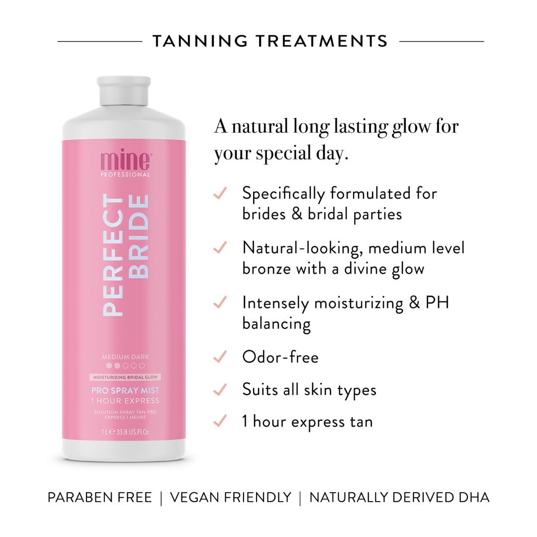 MineTan Professional Spray Solution | Tanning Treatments Collection - Airbrushed Finish, Streak Free Tan Results, Vegan Friendly, PETA-Approved - Image 3