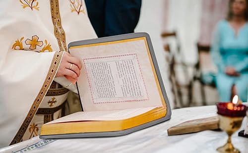 MaMeMi Reißverschlußhülle Gotteslob - Hülle in weiß aus Kunstleder