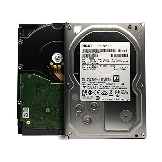 HGST Ultrastar 7K6000 HUS726060ALE610 (0F23001) 6TB 7200 RPM 128MB Cache SATA 6.0Gbps 3.5in Enterprise Hard Drive - 5 Year Warranty (Renewed),Mechanical Hard Disk
