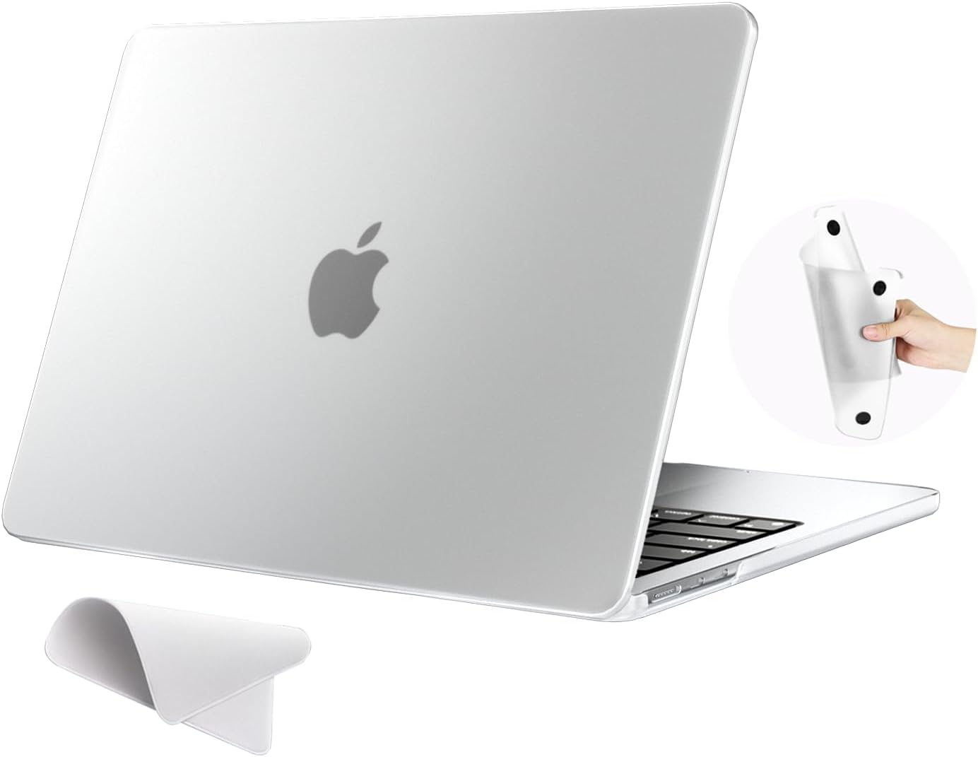 Coque Compatible avec MacBook Air 13,6 Pouces M2 M3 M4 (A2681 A3113 A3240) 2025 2024 2022 Mac 13 Étui Rigide Case [A2] - Informatique