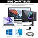 Mini USB PC Mikrofon, Lavalier Mikrofon mit 2M Kabel, Lavalier Clip on Mic