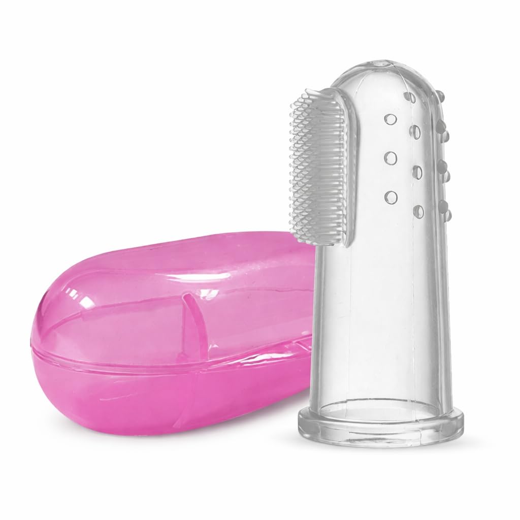 Baby Bath, Feeding, Oral & Hygiene Combo Set – Shower Cap, Finger Brush, U-Shape Brush, Bib, Fruit Feeder, Washcloths, Wet Wipes & More | Safe Care Essentials for Newborns, Infants & Toddlers (Multiple Variants) (KM-BATH-OC-COMBO)-image-34