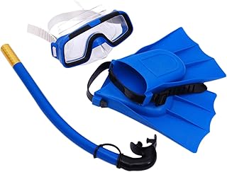 LAPYAPPE Diving Supplies Underwater Snorkel Teen Snorkel Set Underwater Diving Supplies Kids Diving Glasses Kids Diving Supplies Diving Goggles Breathing Tube Blue Diving Swimming Glasses