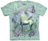 The Mountain Unicorn and Butterflies T-Shirt