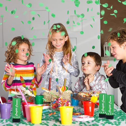 Image of Party Confetti for Wedding Birthday Graduation Baby Shower Anniversary Christmas New Year's Kids Fun Party Supplies Decorations and Favors (Green)