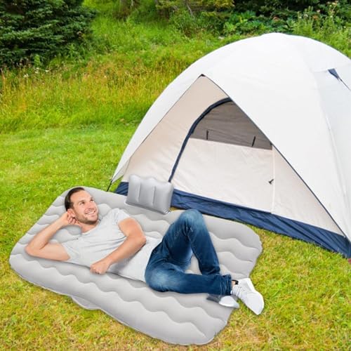 Lit gonflable de voyage amovible contre la fatigue en route