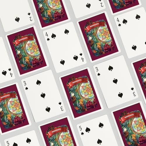 Lantern Press Mississippi, 52 Cartas Poker miniatura 4