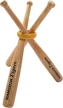 Amazon | 阪神タイガース グッズ 飾りバット サインボール置き | 阪神