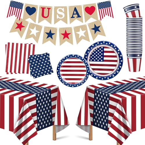 OHOME Fourth of July Decorations - Serve...