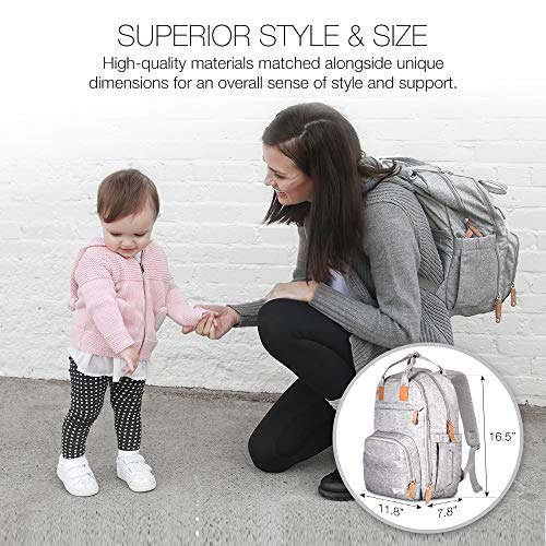 Tethys TT000073 All Backpacks, Grey, Large  thumb #3