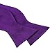 Alizeal Solid Self-tied Bow Tie Woven Bow ties for Men, Grape
