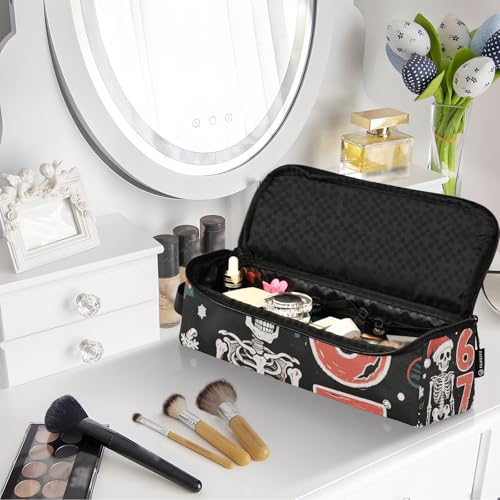 Bolsa de viaje para herramientas de cabello con tapete removible resistente al calor, organizador para plancha alisadora, rizador, secador de cabello y más miniatura 7
