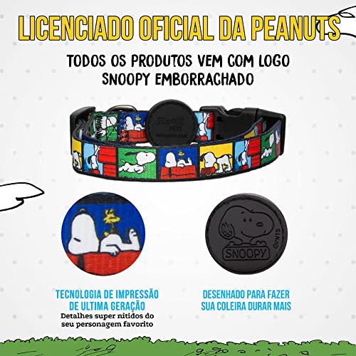 Coleira Snoopy Stripe