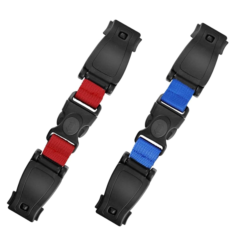 HOMYBABY Dispositivo Sicurezza Seggiolino Auto - Fibbia Anti-Sganciamento Per Bambini (2 Pezzi)