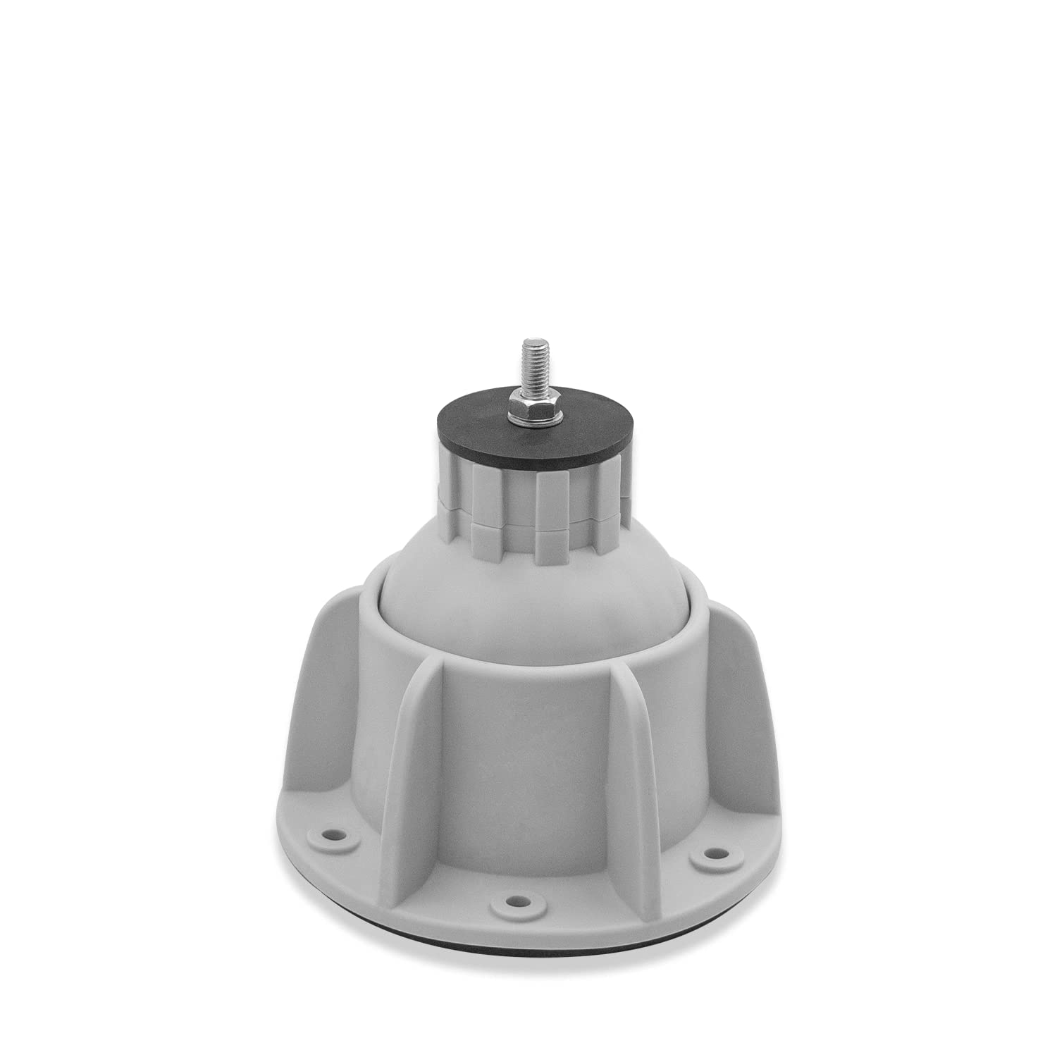 ERRECOM Steady, Supporto a Pavimento Regolabile per Unità Esterne Climatizzatore, RAL 9018 - Grigio