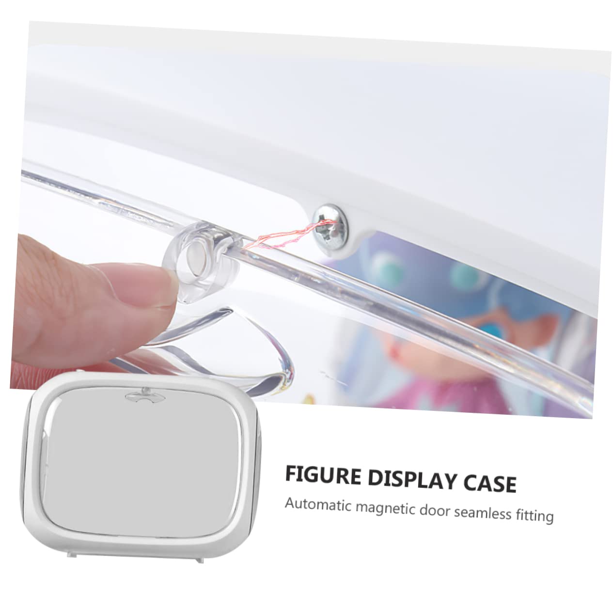 Vitrina Diseño Simple Figuras de Colección de Plástico