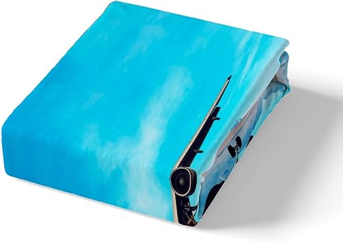 Vista 46 de Feelyou Juego de ropa de cama de coche de carreras para niños, juego de funda de edredón de deportes extremos para niños y niños, funda de edredón