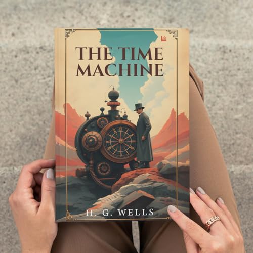 Image of The Time Machine By H G Wells [Premium Paperback] Fiction books | Classic Literature Books & Novels | Science fiction books for teenagers | Classic books | English Novels | Story books for kids 12-15