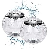 ۞【Luz Nocturna Decorativa】La luz flotante de piscina con las líneas de la forma del fútbol en la superficie fuera del ordinario, 7 colores suaves cambian automáticamente, puede crear un ambiance.The maravilloso colorido llevó las luces agregan el color vibrante, la energía, y el entusiasmo al patio trasero, a la charca, y a los cuartos.