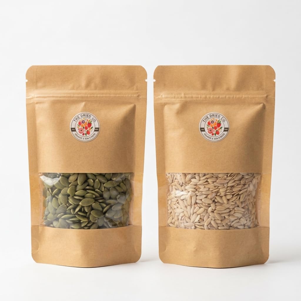The Dried Co. Flax + Watermelon Seeds - Raw 2-in-1 Seed Blend | Non-GMO Superfood Blend Rich in Heart-Healthy Lignans, Protein | Great for Smoothies, Baking & Snacking | Pack of 2x100g (100g Each) — Amazon image 28