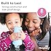 Re-Play Sippy Cups for Toddlers - 10 Oz. Reusable Spill Proof Cups for Kids, Dishwasher/Microwave Safe - Made in USA - Set of 4-3.13