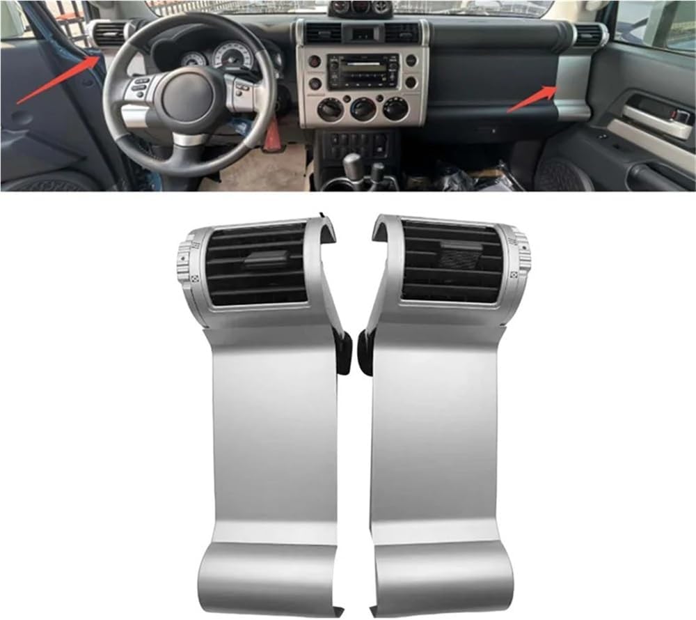Air Outlet Grille Compatible With Toyota FJ Cruiser 2007-2023 Dash Air Conditioner Ventilation Driver& Passenger Side 55650-35080 Assembly(RIGHT)