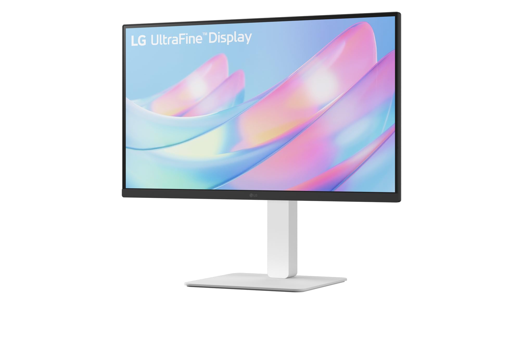 LG, 27 Zoll, Ultrafine Display, Monitor, UHD 4K 3840 x 2160, IPS, HDR10, DCI-P3 90%, 27US550-W.AEU – Weiß
