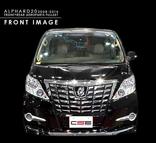 Amazon アルファード 系 30ルック フェイスチェンジキット 顔面移植 Cse エアロセット エアロキット 車 バイク