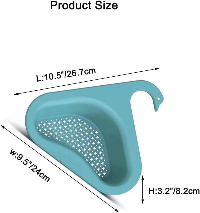 Colador Triangular para Cocina Azul miniatura 5