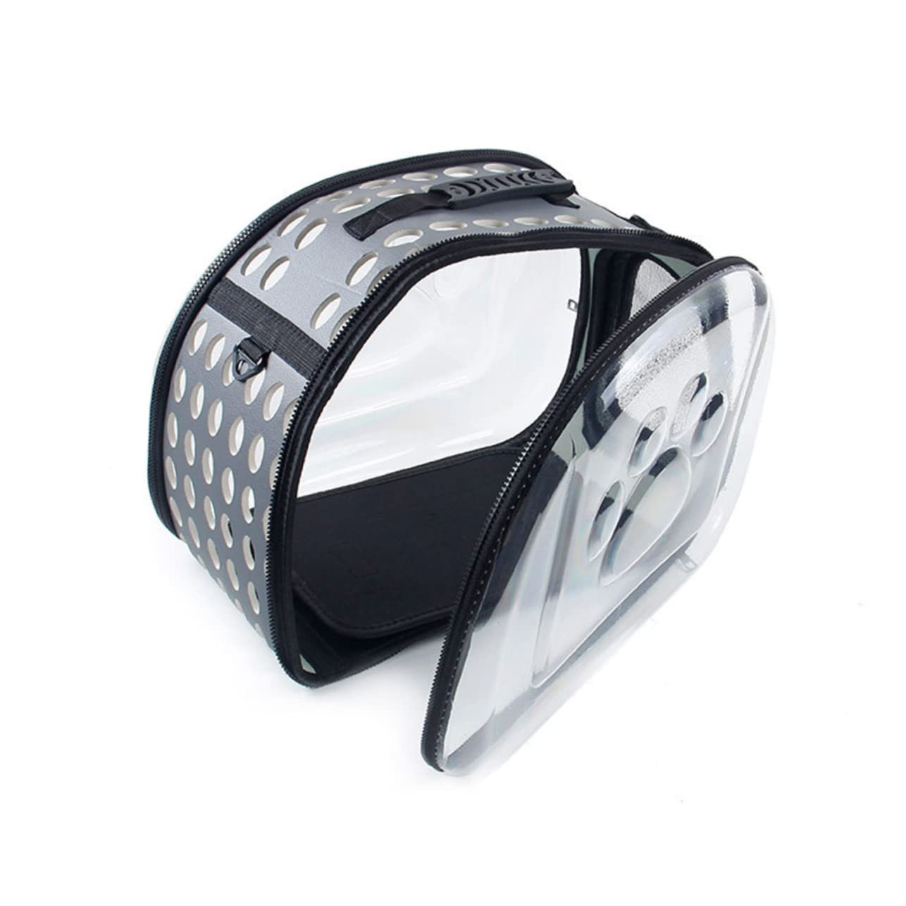 Mochila Transparente para Perros y Gatos, EVA Correas Ajustables | Material EVA Resistente Visibilidad, Cómodo para Viajes y Excursiones al Aire Libre, Apto para Gato y Perro