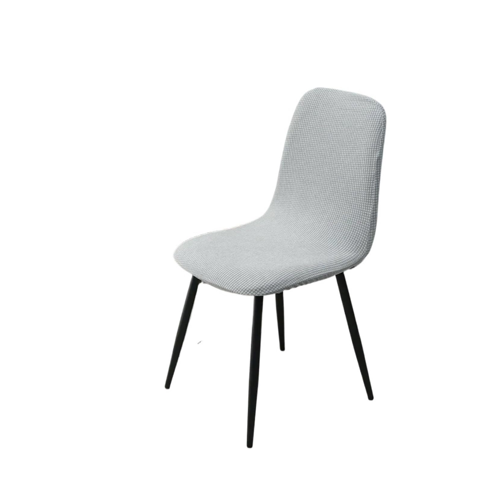 RYQZHHY Chair Cover Elastic Shell Chair Cover Hotel Restaurant Armless Dining Room Solid Color