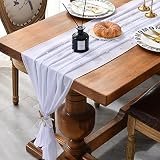 Accueil Linge De Table Chemin De Table Long Mariffon Luxury Color Color Table Runner for Wedding Party Christmas Banquets Bridal Home Home Table Cake Table Table Decoration Pour Les FêTes, Mariages, T