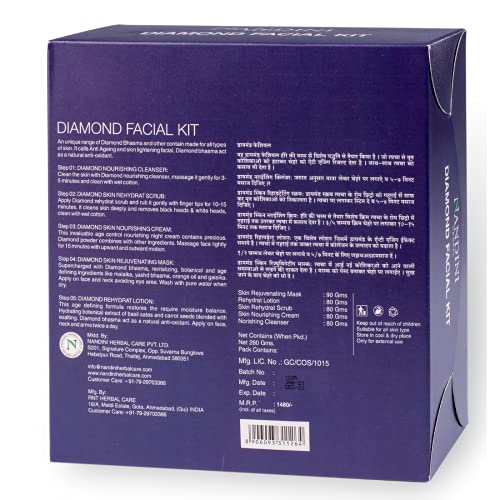 Image of Nandini Diamond Facial Kit, 410g