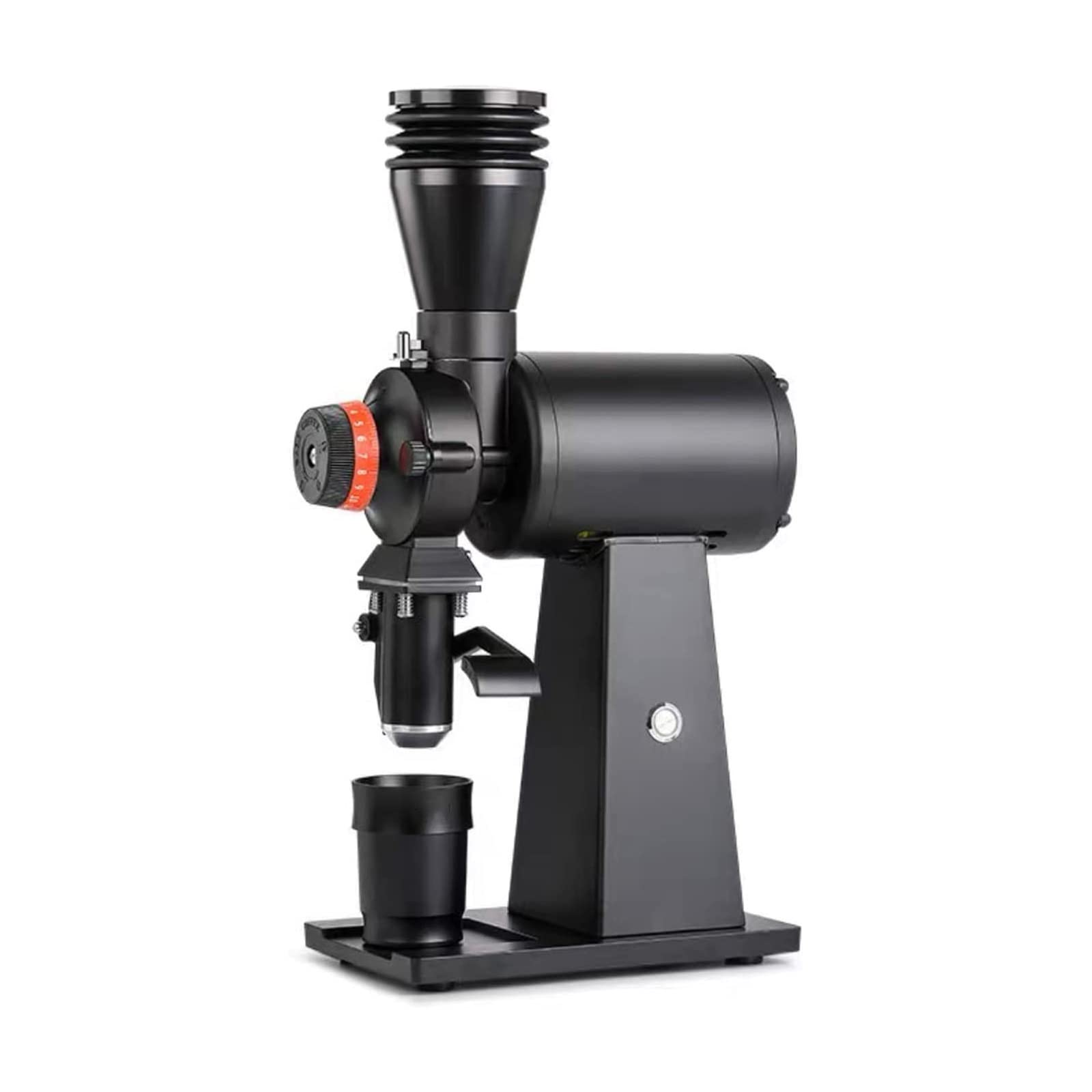 ALSAM Electric Coffee Grinder, Adjustable Burr Mill with 19 Precise Grind Settings, Electric Coffee Grinder for Espresso/Drip/Percolator/French Press/American/Turkish Coffee Makers (Grey : Black)