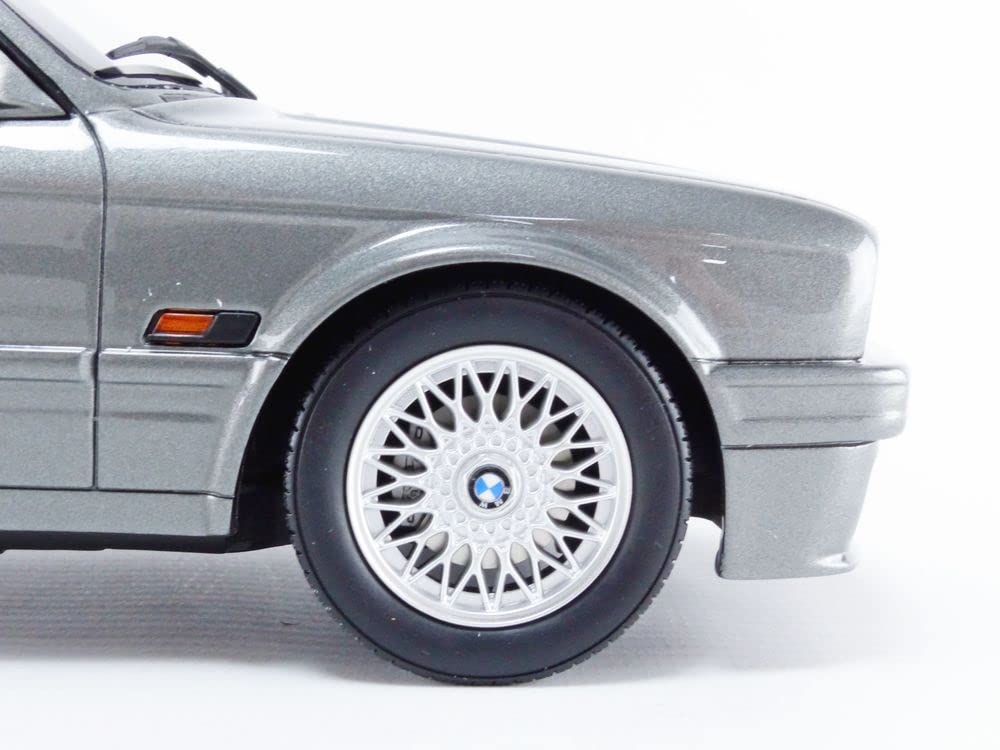 BMW E30 325i Touring Phase 2 M-pack – Ottomobile 1/18 – Gris (Neuve)